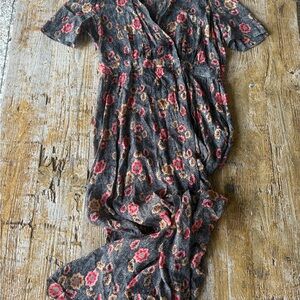 Isabel Marat Etoile Floral Wrap Dress